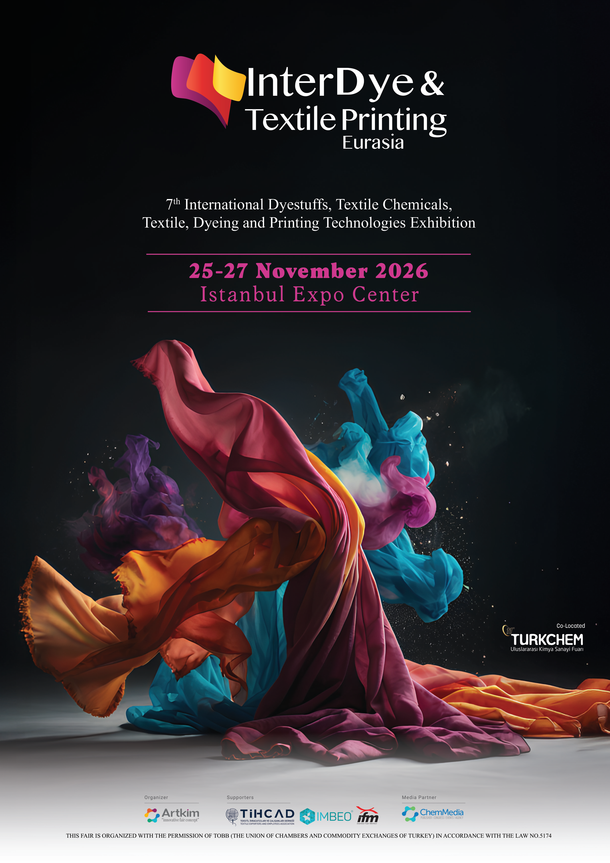 InterDye & Textile Printing Eurasia 2026 Brochure cover